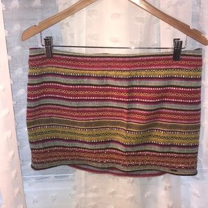 Hollister mini stretch skirt